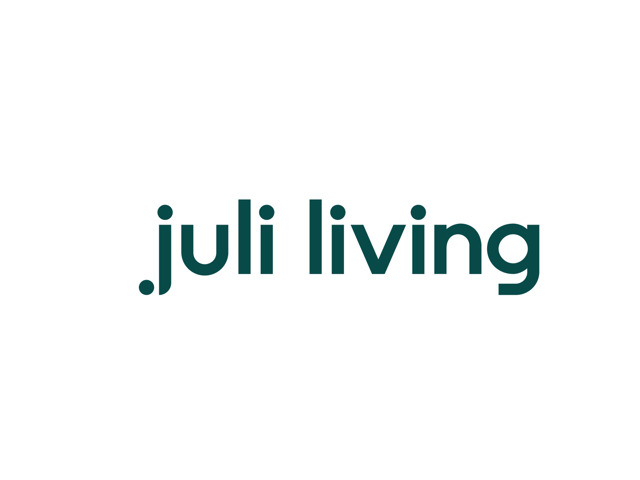 Juliliving Logo Dark Green Hvid Kant 2